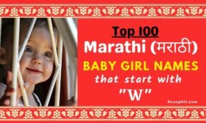 Marathi Baby Girl Names that Start with W