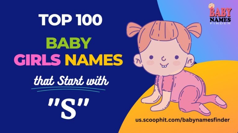 Baby Girls Names that Start with S