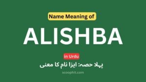 Alishba Name Meaning in Urdu