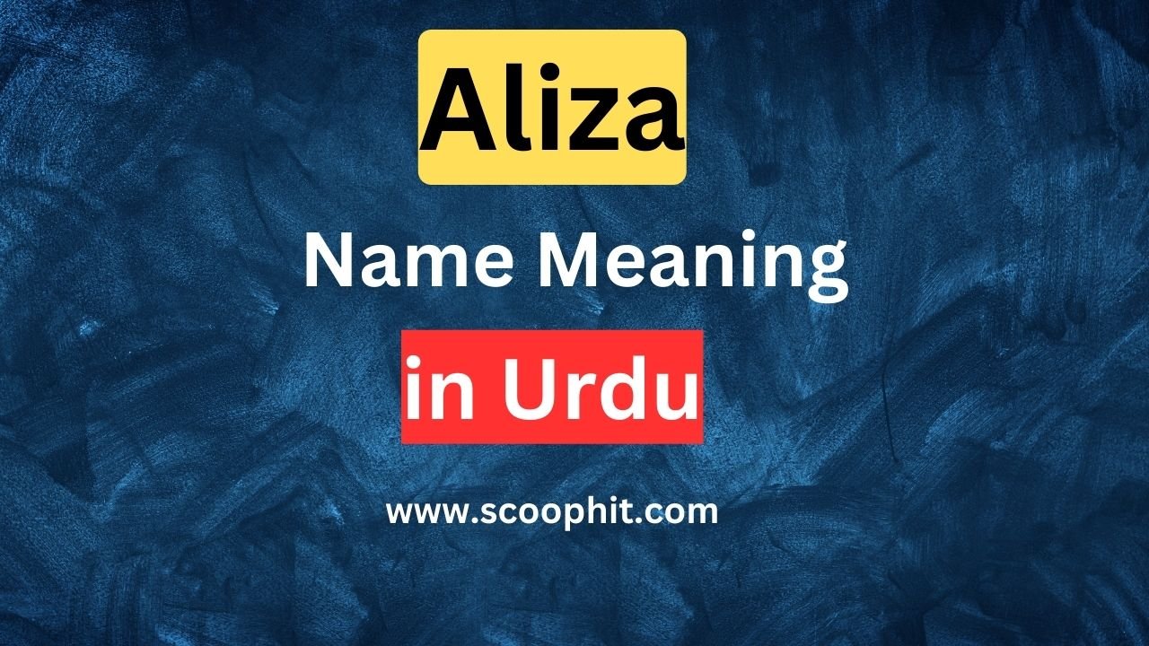 Aliza Name Meaning in Urdu