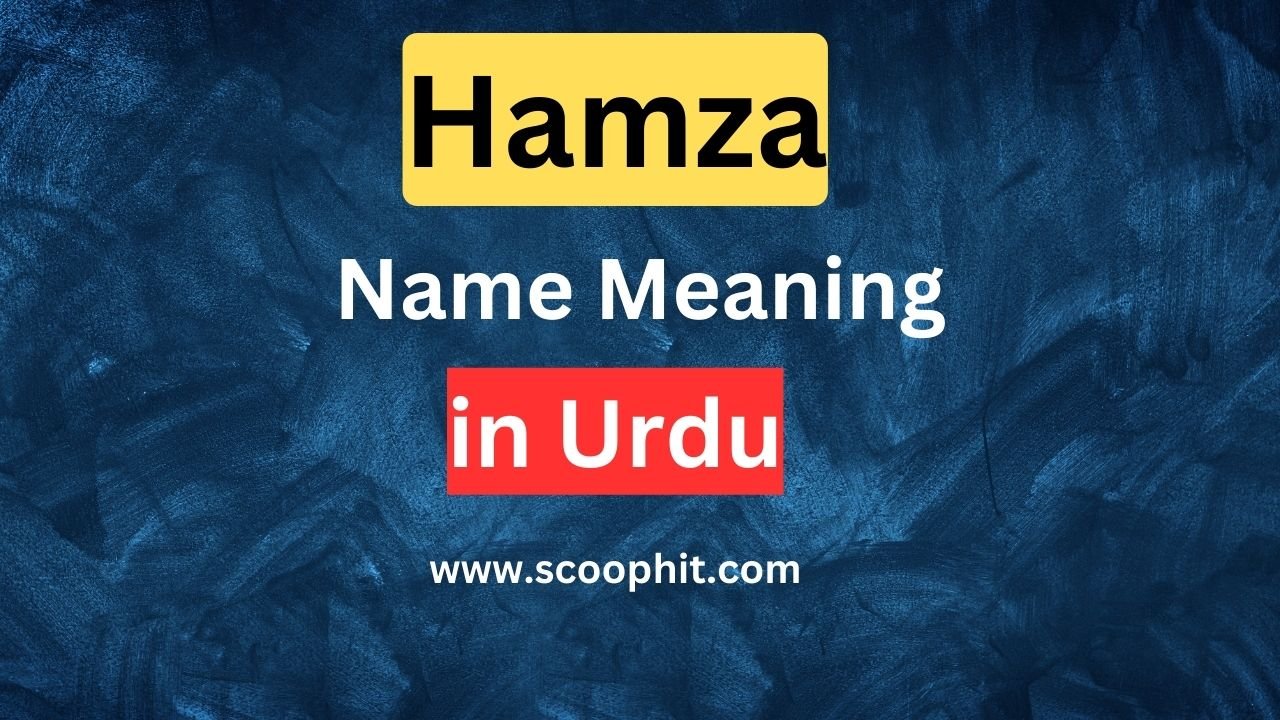 hamza name meaning in urdu