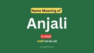 Anjali name meaning in hindi