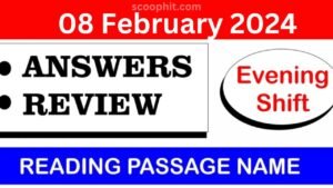 8 Feb 2024 IELTS Exam Review