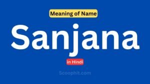 Sanjana Name Meaning