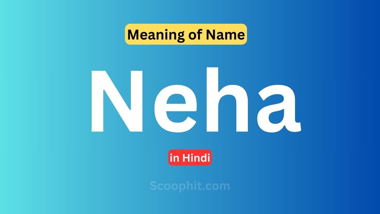 Neha name meaning in hindi